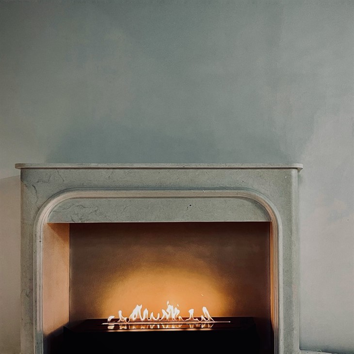 Linear Ventless Ethanol Gas Fireplace